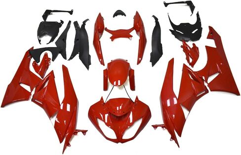 لمعان الدراجة الأحمر Fairings ل ZX6R Ninja ZX-6R 2009 2010 2011 2012 ABS هيكل السيارة in Kuwait