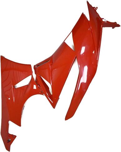 لمعان الدراجة الأحمر Fairings ل ZX6R Ninja ZX-6R 2009 2010 2011 2012 ABS هيكل السيارة in Kuwait