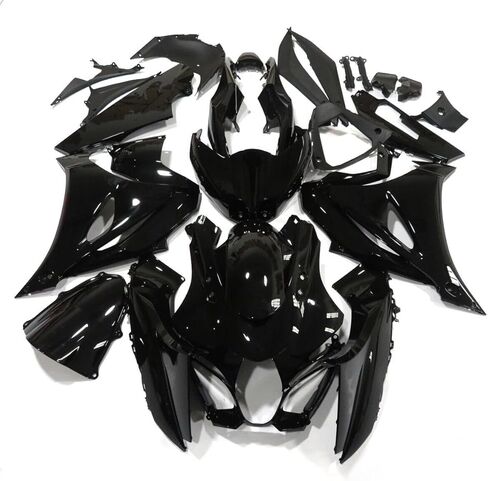 MC حية لامعة سوداء هدية تناسب سوزوكي 2017-2026 GSXR 1000 GSX-R1000 قالب حقن ABS البلاستيك هيكل السيارة الجديد 2018 2019 2020 2021 2022 2023 M10 in Kuwait