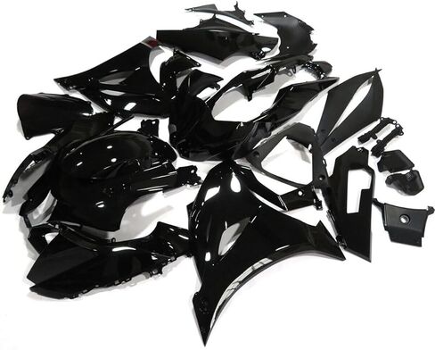 MC حية لامعة سوداء هدية تناسب سوزوكي 2017-2026 GSXR 1000 GSX-R1000 قالب حقن ABS البلاستيك هيكل السيارة الجديد 2018 2019 2020 2021 2022 2023 M10 in Kuwait
