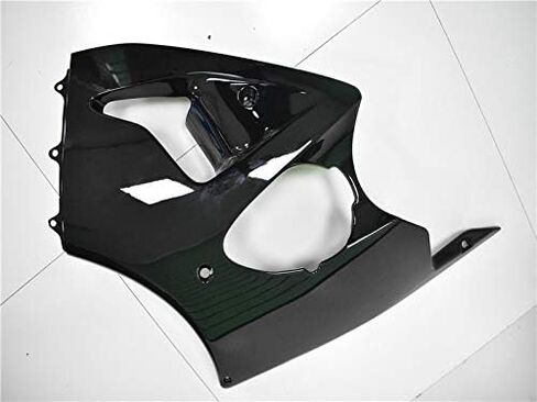 مجموعة إطارات بلاستيكية ABS سوداء لامعة تناسب كاواساكي نينجا ZX6R 636 ZX600J 2000 2001 2002 00 01 02/ تناسب ZZR600 2005 2006 2007 2008 05 06 07 08 قالب حقن هيكل السيارة a05 in Kuwait