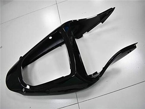 مجموعة إطارات بلاستيكية ABS سوداء لامعة تناسب كاواساكي نينجا ZX6R 636 ZX600J 2000 2001 2002 00 01 02/ تناسب ZZR600 2005 2006 2007 2008 05 06 07 08 قالب حقن هيكل السيارة a05 in Kuwait