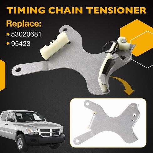 مجموعة سلسلة توقيت المحرك 3.7 مع VVT-Sprockets، متوافقة مع 2004-2012 دودج دورانجو جيب كوماندر ميتسوبيشي رام 1500، يستبدل C393 53020680، يناسب محرك 3.7L 226CID V6 SOHC in Saudi Arabia
