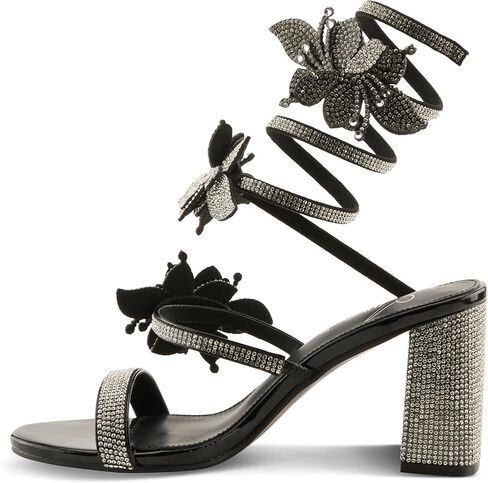 Azura To The Moon Women’s Crystal Wrap Sandal with Dressy Comfort & Style in Saudi Arabia