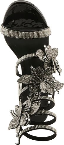 Azura To The Moon Women’s Crystal Wrap Sandal with Dressy Comfort & Style in Saudi Arabia