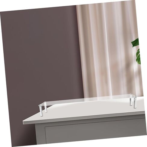 Homoyoyo 1pc Acrylic Display Stand Acrylic Floating Shelves Jewelry Display Riser Shelf Clear Acrylic Display Riser Shoe Storage Rack Glass Display Shelf Clear Cupcake Stand Acrylic Holder in Kuwait