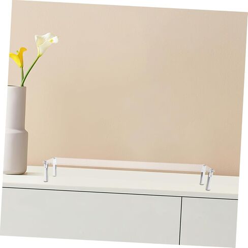 Homoyoyo 1pc Acrylic Display Stand Acrylic Floating Shelves Jewelry Display Riser Shelf Clear Acrylic Display Riser Shoe Storage Rack Glass Display Shelf Clear Cupcake Stand Acrylic Holder in Kuwait