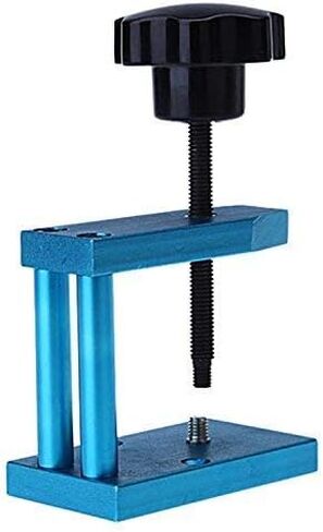 غطاء خلفي أمامي كريستالي للساعة، أداة إصلاح الضغط لصانع الساعات مع 12 قالب (لون عشوائي) in Kuwait