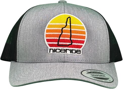 State Line Unisex Snapback Hat One Size Grey in Saudi Arabia