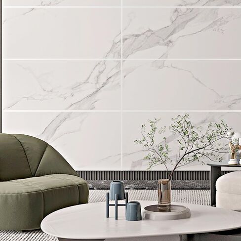 Waterproof Peel and Stick Floor Tile Stickers - Self-Adhesive Foil Lines Floor Tiles Sealing Tape for Kitchen, Bathroom, Wall, Mirror & Cabinet Decor(Silver) in Saudi Arabia
