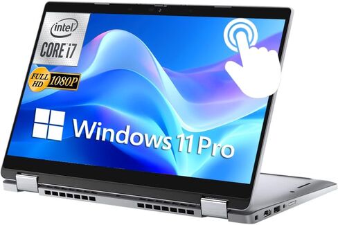 كمبيوتر محمول Dell Latitude 5320 2 في 1 13.3 بوصة FHD يعمل باللمس، رباعي النواة i7-1185G7، ذاكرة الوصول العشوائي DDR4 سعة 32 جيجابايت، SSD 512 جيجابايت، لوحة مفاتيح بإضاءة خلفية، HDMI، Windows 10 Pro (متجدد) in Kuwait