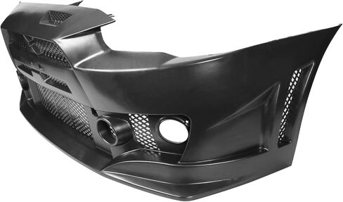 تحويل المصد الأمامي متوافق مع 2008-2015 MITSUBISHI LANCER، FQ Style PP Black Bumper Cover Conversion Bodykit من IKON MOTORSPORTS، 2009 2010 2011 2012 2013 2014 in Kuwait