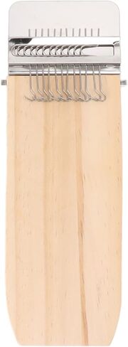 مجموعة نول النسيج الصغيرة من Tissting مع أربطة مطاطية وألواح خشبية، 12 خطافًا يدويًا آلة تلوح في الأفق أداة إصلاح النسيج DIY لملابس الجوارب in Kuwait