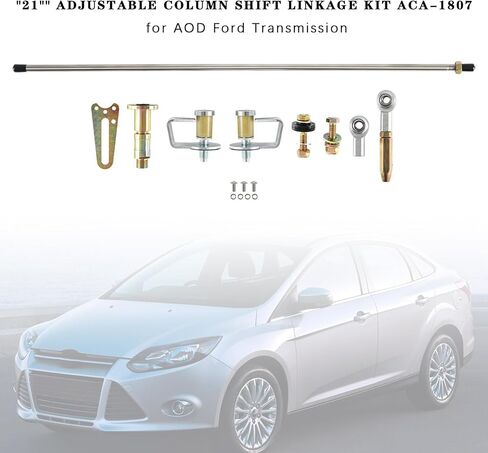 21" Adjustable Column Shift Linkage Kit ACA-1807 Fit For Ford AOD Transmission in Saudi Arabia