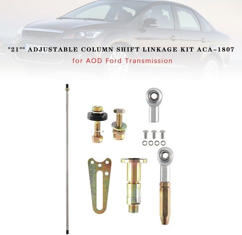 21" Adjustable Column Shift Linkage Kit ACA-1807 Fit For Ford AOD Transmission in Saudi Arabia