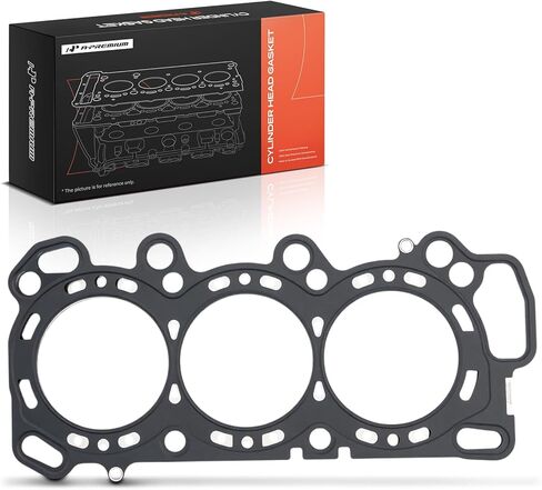 A-Premium V6 Engine Cylinder Head Gasket Compatible with Honda Accord 98-02 3.0L, Pilot 03-04 3.5L, Odyssey 99-04 3.5L & Acura MDX 01-02 3.5L, CL 97-99 3.0L 01-03 3.2L, TL 3.2L, Multi-Layer Steel in Kuwait
