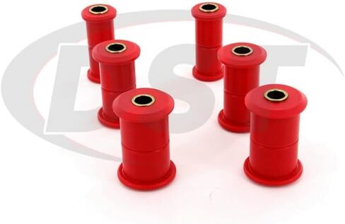 Energy Suspension For Mazda B2200/B2600 1993 Spring Shackle Bushings Rear - Red | 4.2134R in Saudi Arabia