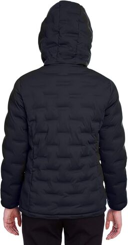 North End Ladies' Loft Puffer Jacket L BLACK/ CARBON in Kuwait