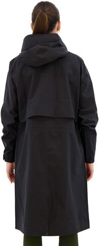 Fjallraven Women's Vardag Rain Parka, Black (F14500131, US, Alpha, Small, Regular, Regular) in Saudi Arabia