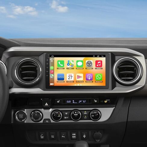 لسيارة Toyota Corolla Radio 2017 2018 2019، ستيريو سيارة مدمج بلوتوث FM Android 13 وحدة رئيسية DSP Wireless Carplay Android Auto، شاشة لمس IPS مقاس 9 بوصة، ملاحة GPS، 4 جيجابايت + 64 جيجابايت، كاميرا عكسية in Kuwait