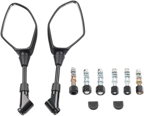 Cnamid5 1 Pair Iron Blind Spot Mirrors Interior Mirrors Rear View Mirrors For Yamaha MT-15 2015-2024 in Saudi Arabia