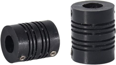 Automotive Transmission Shaft Center Support Beari LR2 ABS Glass Fiber Shaft Coupling 8mm Motor Coupler Nylon Elastics 4mmx4mm 6mmx6mm 8mmx8mm Automotive Chassis Bearing(Aluminum-D15L20-8-8) in Kuwait