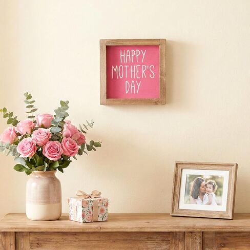 علامة عيد الأب فلانجايري، هدايا الأب من أطفال ابنة الابن، لوحة خشبية بابية، قطع مركزية للطاولة ديكور حوائط المنزل in Kuwait