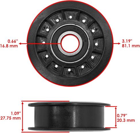 قطع غيار Powersports لبكرات محرك قطار الطاقة لجون ديري GX70 GX75 GX95 GX85 SX85 جزازات الركوب Mod-C33C-37306 in Kuwait