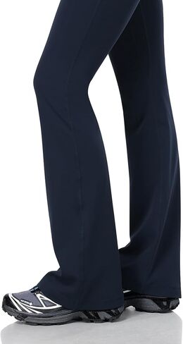 HeyNuts Harmony Flare Leggings for Women, High Waisted Tummy Control Bell Bottom Leggings Wide Leg Bootcut Yoga Pants Athletic Compression Buttery Soft Lounge Pants 29" True Navy L(12) in Saudi Arabia