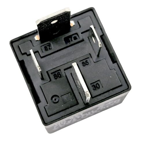 100 Relay 7M0951253A (4-Pack) 12V 70A 4-Pin SPST مفتاح كهربائي للسيارات شديد التحمل متوافق مع VW Audi Jetta Golf Passat Beetle يعمل على إصلاح مشكلات مضخة الوقود والمروحة in Saudi Arabia