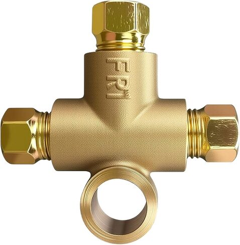 3 Way T-Shape Brake Tee, Inverted Female Tees Replacement, Elbow Connector with 3 Male Nuts Short Union M10, Universal Auto Brake Line Tee Fitting for 3/16in Pipe 10mm(2PCS) in Saudi Arabia