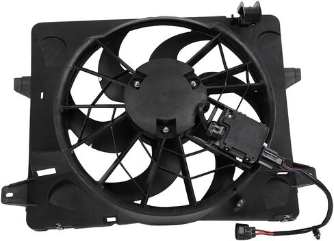 Radiator Cooling Fan Fit 2003-2005 for Lincoln Town Car 4.6L 2003-2005 for Mercury Grand Marquis 4.6L 2003-2004 for Mercury Marauder 4.6L 620-120 Black in Saudi Arabia