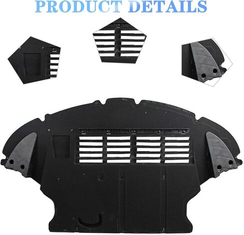 3W3825235F Engine Splash Shield Case Guard for Continental Gt Gtc 2012-2018 Engine Under Cover Mud Flaps Protection Shield 3W3-8252-35F in Saudi Arabia
