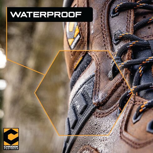 Chinook Footwear Scorpion 9" Composite Toe Industrial & Construction Waterproof Work Boots in Kuwait