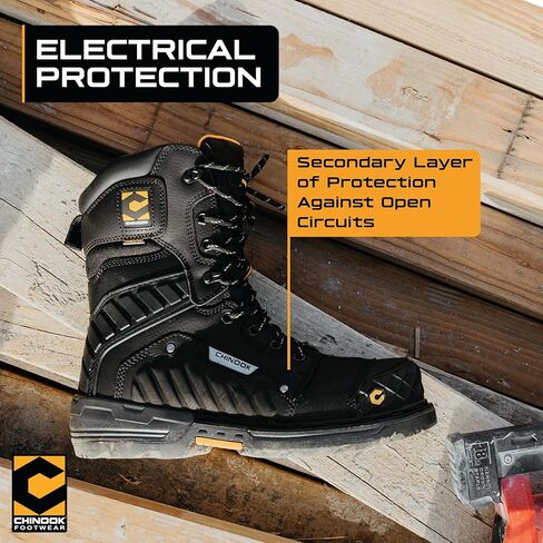 Chinook Footwear Scorpion 9" Composite Toe Industrial & Construction Waterproof Work Boots in Kuwait