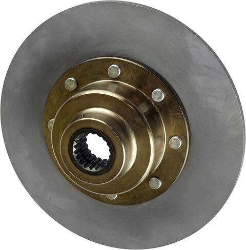 Caltric Rear Brake Disc Rotor Compatible with Polaris Sportsman 500 4x4 1996 1997 1998 1999 2000 2001 2002 Except 6x6 in Saudi Arabia