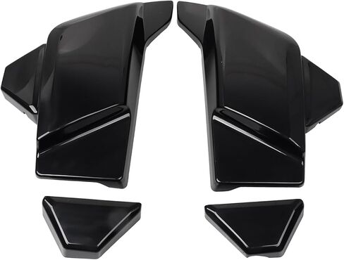 أغطية جانبية للبطارية باللون الأسود اللامع للوحة الجانبية لـ Harley CVO Road Glide FLTRXSE 2023-2025، CVO Street Glide FLHXSE 2023-2025، CVO Road Glide ST FLTRXSTSE 2024-2025 in Saudi Arabia