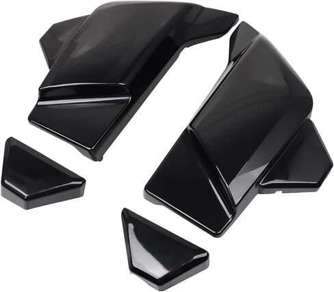 أغطية جانبية للبطارية باللون الأسود اللامع للوحة الجانبية لـ Harley CVO Road Glide FLTRXSE 2023-2025، CVO Street Glide FLHXSE 2023-2025، CVO Road Glide ST FLTRXSTSE 2024-2025 in Saudi Arabia