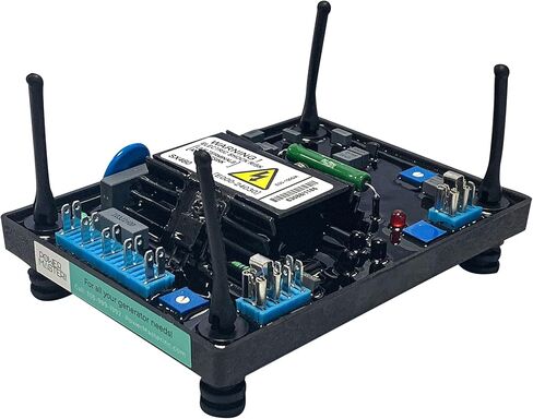 منظم جهد كهربائي أوتوماتيكي AVR SX460 مع حوامل مضادة للاهتزاز | بديل عام لمنظم الجهد الكهربائي الأوتوماتيكي Cummins SX460 | ضمان لمدة عامين! in Saudi Arabia