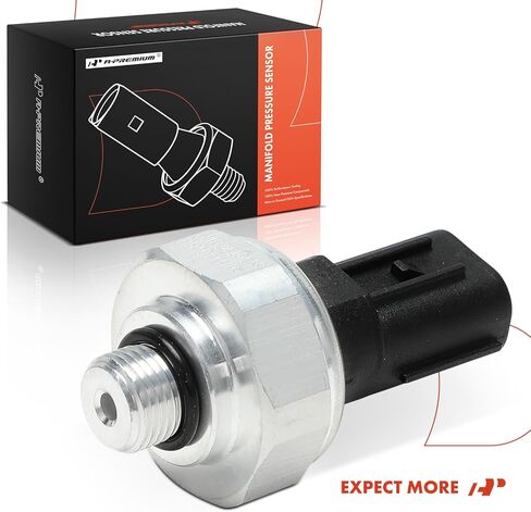 A-Premium HVAC Pressure Transducer Compatible with Toyota Camry 2018-2022, Corolla 2019-2023, Corolla Cross, Highlander, Sienna, Avalon, Mirai, bZ4X & Lexus ES350, ES250, ES300h in Kuwait
