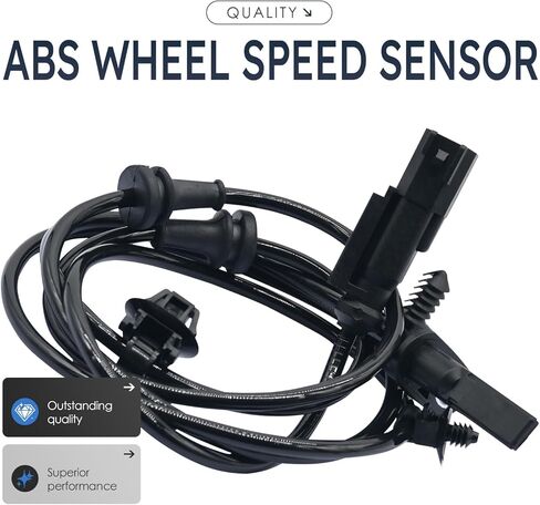 2 قطعة مستشعر سرعة العجلات الأمامية اليسرى واليمنى متوافق مع Ford Explorer Flex Mks MKT Da8Z2C204A Als2592 Exc. حزمة الشرطة 13 14 15 16 17 18 19 2013 2014 2015 2016 2017 2018 2019 in Kuwait