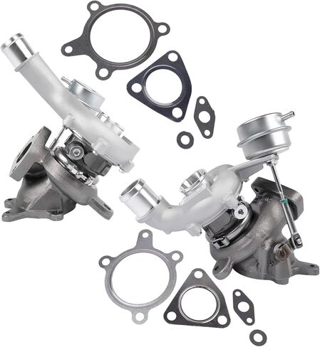 2pcs Pair Left & Right Side Turbo Charger Replacement for Ford Explorer Sport EcoBoost Flex Taurus Lincoln MKS MKT 3.5L V6 2010-2015# AA5E6K692BE 790318-0004 in Saudi Arabia