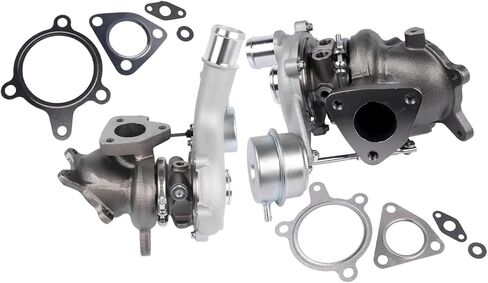 2pcs Pair Left & Right Side Turbo Charger Replacement for Ford Explorer Sport EcoBoost Flex Taurus Lincoln MKS MKT 3.5L V6 2010-2015# AA5E6K692BE 790318-0004 in Saudi Arabia
