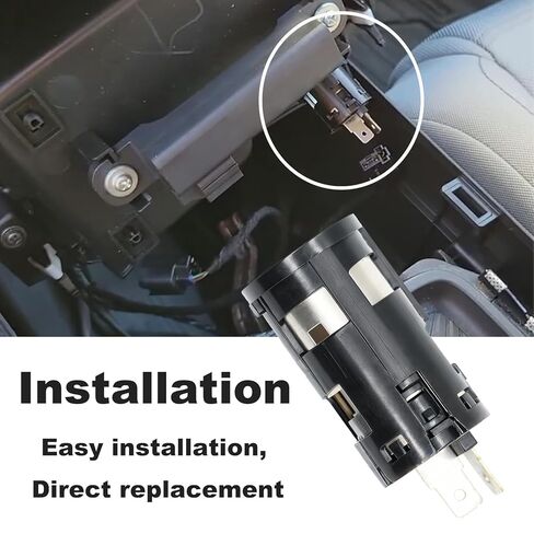 12V Power Outlet Lighter Socket Compatible with Honda Accord CR-V CR-Z Civic Clarity Electric FIT HR-V Insight Odyssey Passport Pilot Acura ILX Integra MDX RDX TLX Replace# 39624-T5A-J01 in Saudi Arabia