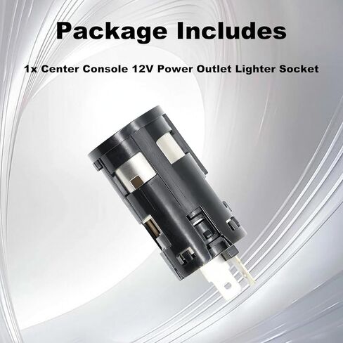 12V Power Outlet Lighter Socket Compatible with Honda Accord CR-V CR-Z Civic Clarity Electric FIT HR-V Insight Odyssey Passport Pilot Acura ILX Integra MDX RDX TLX Replace# 39624-T5A-J01 in Saudi Arabia