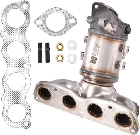674-092 محول حفاز أمامي مناسب لسيارة Hyundai Elantra 2.0L 2017-2020، لكيا Forte&Forte5 2.0L 2017-2021، استبدل 28510-2EFB0 28510-2ESA0 28510-2ESB0 327-10007 327-10170 33369 in Saudi Arabia