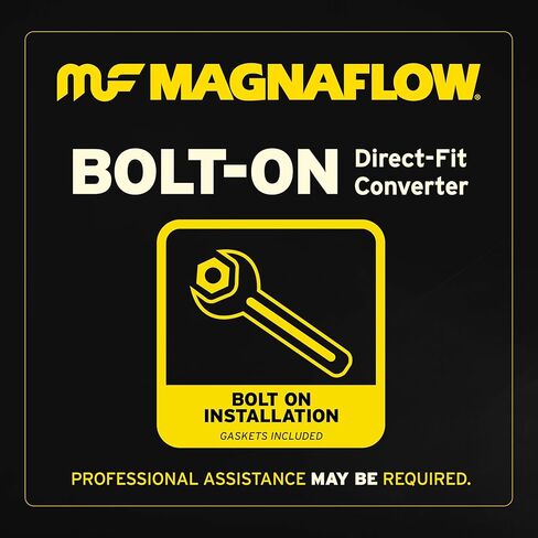 المحول الحفاز MagnaFlow 280248: درجة OEM، ملاءمة مباشرة، متوافق مع 2020-2022 Ford Transit-250، 2020-2022 Ford Transit-350، والمزيد (متوافق مع الفيدرالية/وكالة حماية البيئة) in Kuwait