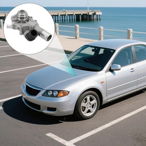 مضخة مياه 72826XB (3.0L V6) لفورد إسكيب 2006-2008، فيوجن 2006-2009، لمازدا 6 2003-2008، لميركوري مارينر 2006-2008، ميلان 2006-2009، لينكولن زفير 2006 ‎1452510AH 131-2441 in Saudi Arabia