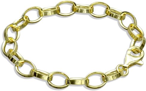 سوار كلاسيكي ساحر، ذهب فيرميل عيار 18 قيراط، مشبك على شكل جراد البحر - الوالد in Kuwait