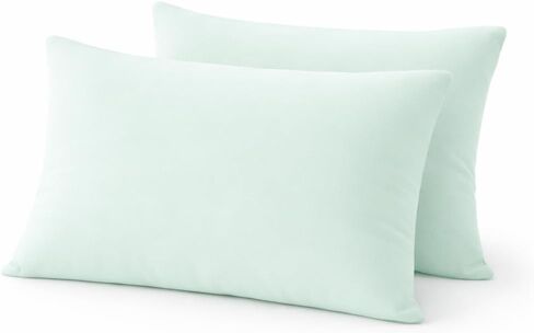 COTTON STICH™ Toddler Pillowcase 16x20 Set of 2, 100% Cotton 600 Thread Count Kids Pillow Covers, Soft Breathable Small Travel Pillowcase with Zipper Closure, White in Kuwait